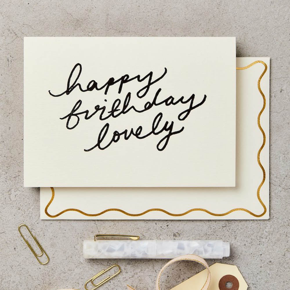 Happy Birthday Lovely Card