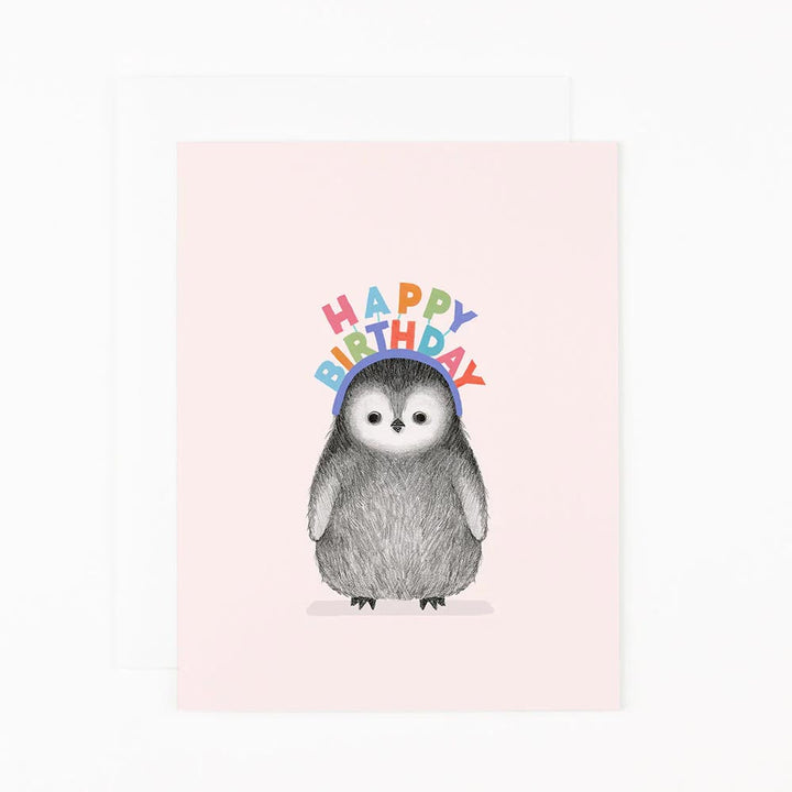 Birthday Penguin Card