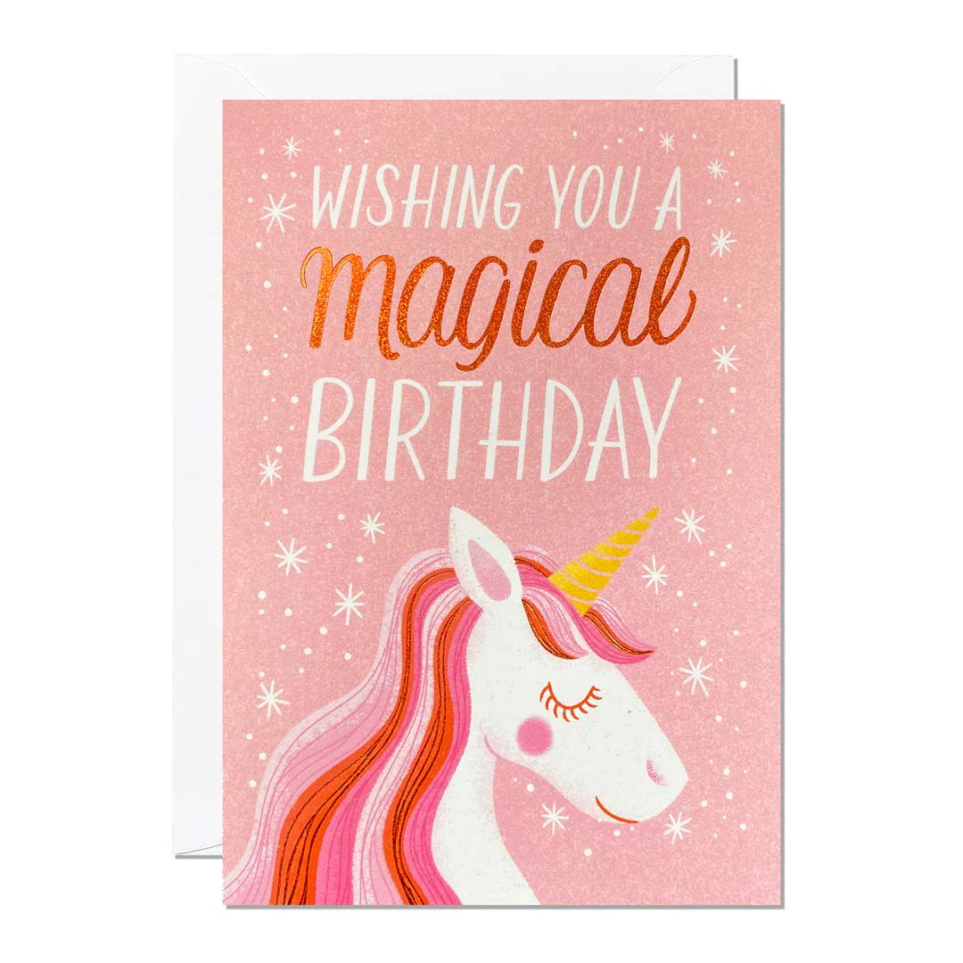 Birthday Unicorn Card