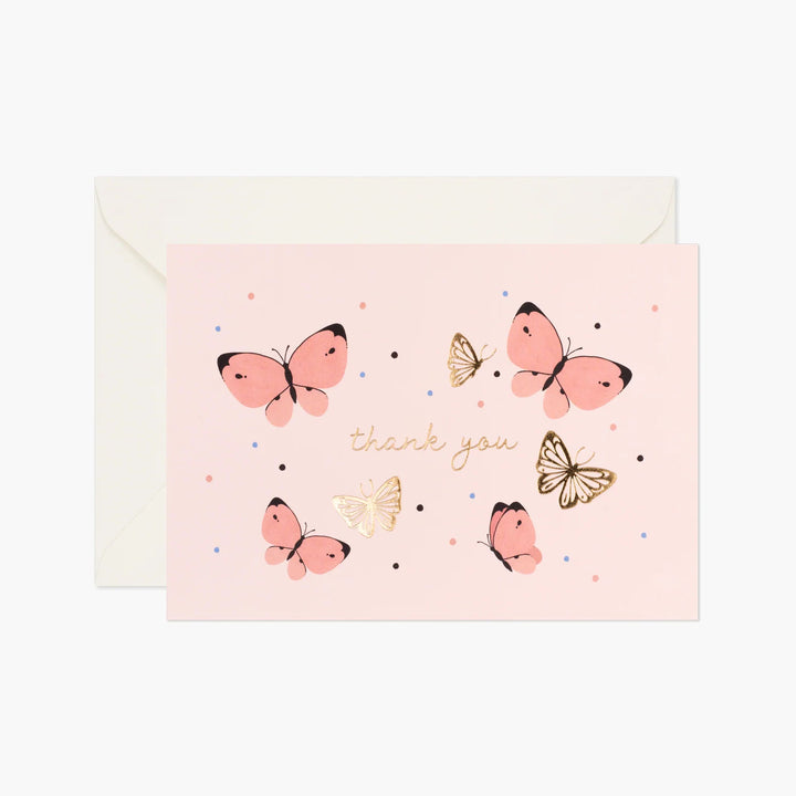 Butterfly Thank You Card