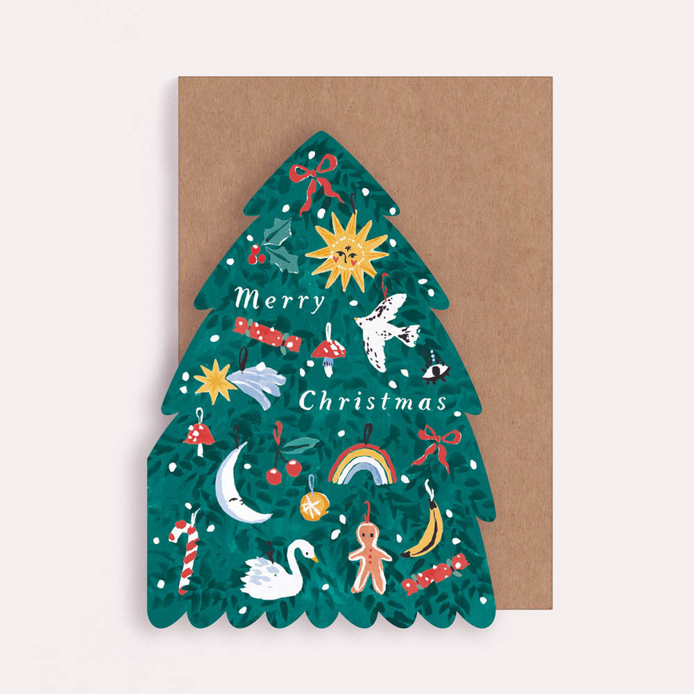 Merry Christmas Tree Card