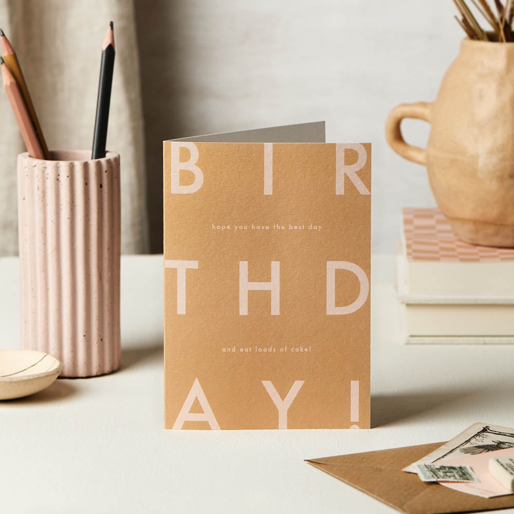 Eat Cake Birthday Card