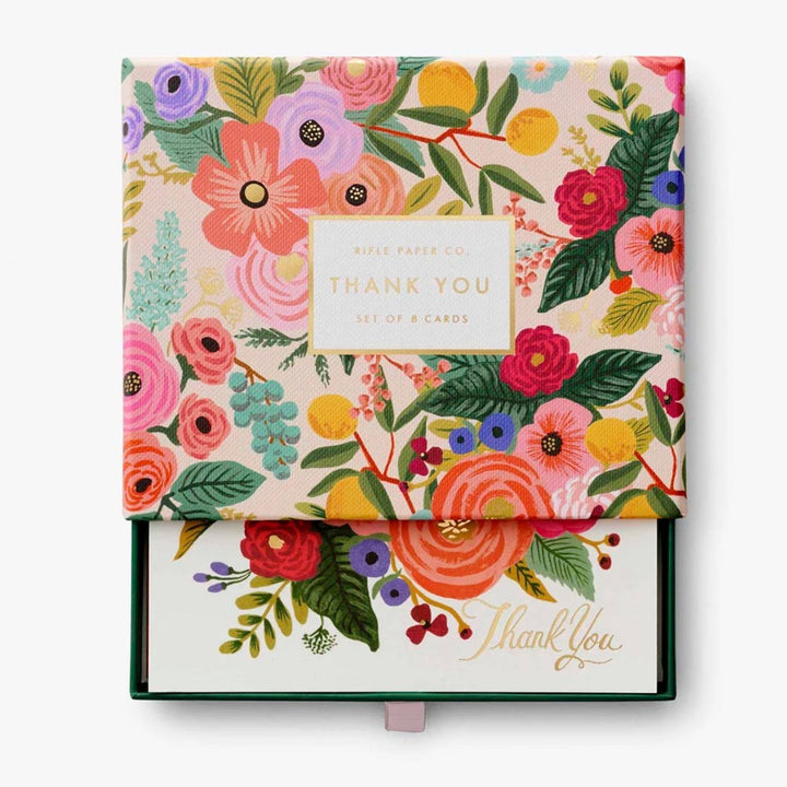 Garden Party Keepsake Thank You Card Box