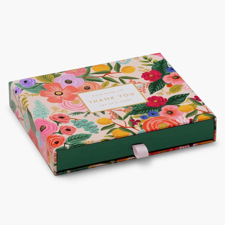 Garden Party Keepsake Thank You Card Box