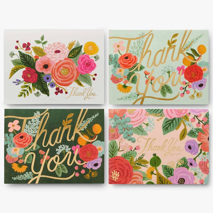 Garden Party Keepsake Thank You Card Box