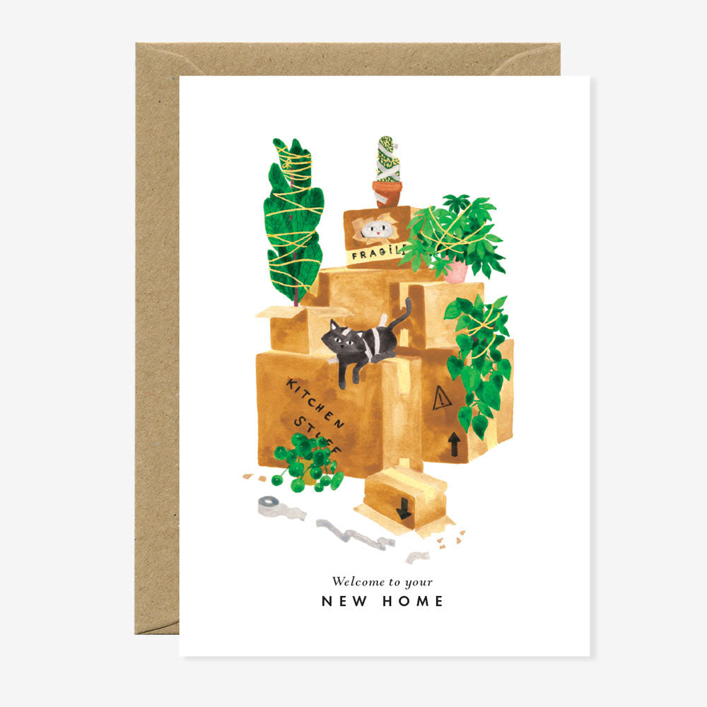 Welcome to Your New Home Card
