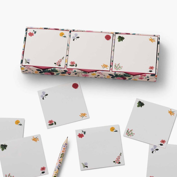 Dahlia Notepad Trio