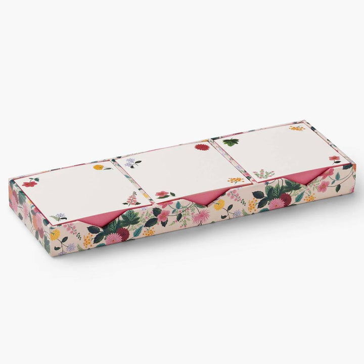 Dahlia Notepad Trio