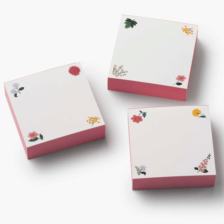 Dahlia Notepad Trio