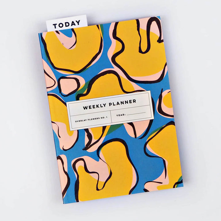 Overlay Flowers A5 Undated Weekly Planner