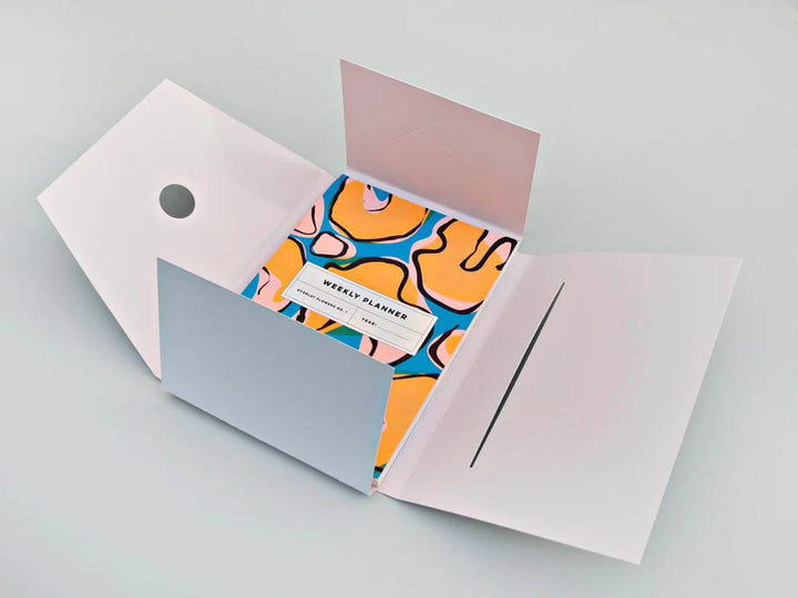 Overlay Flowers A5 Undated Weekly Planner