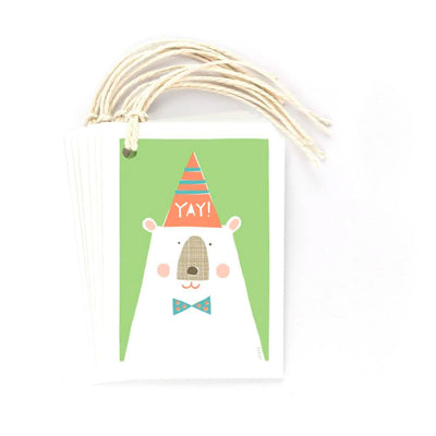 Party Bear Gift Tags