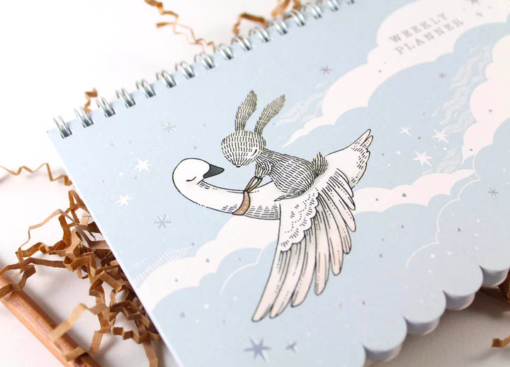 Rabbit + Swan Undated Weekly Planner