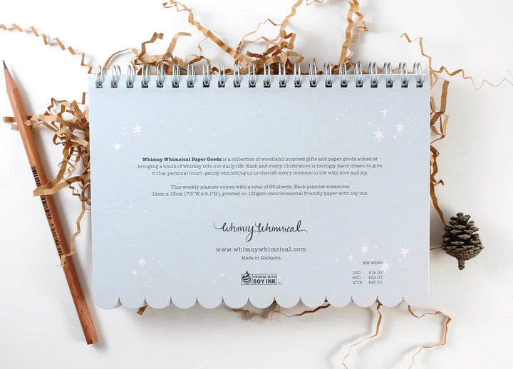 Rabbit + Swan Undated Weekly Planner