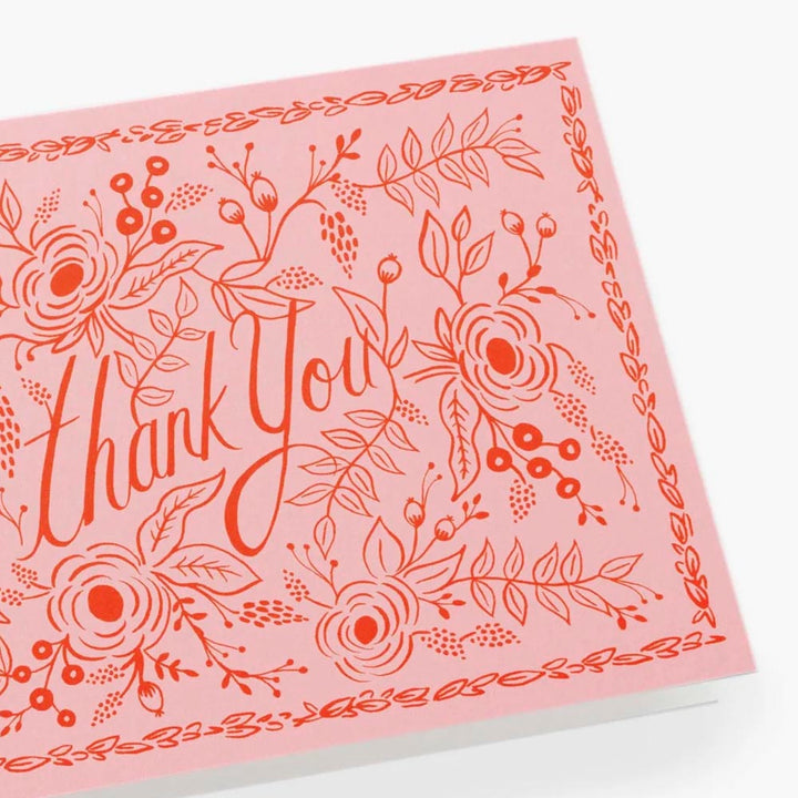 Rosé Thank You Card