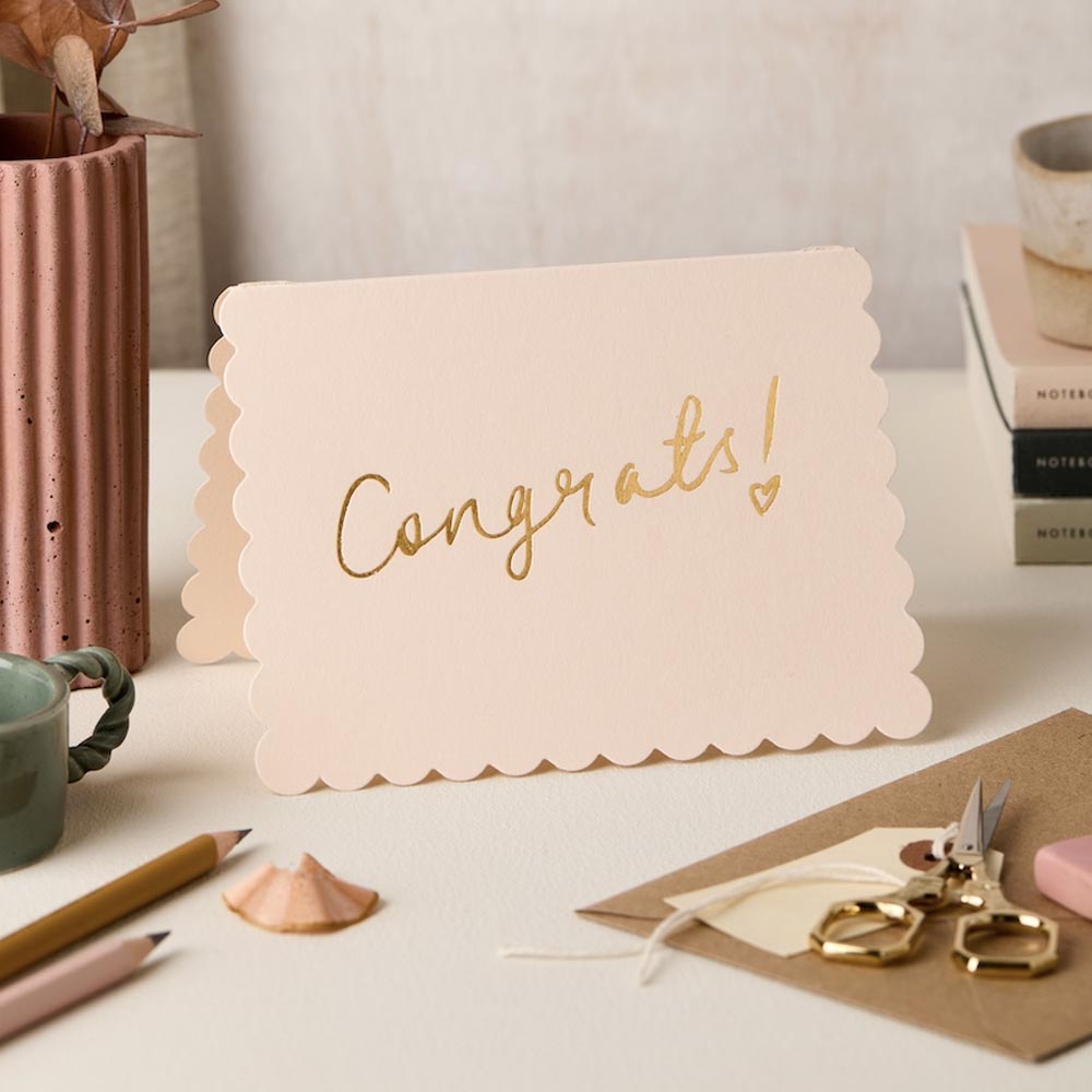 Scallop Blush Congrats