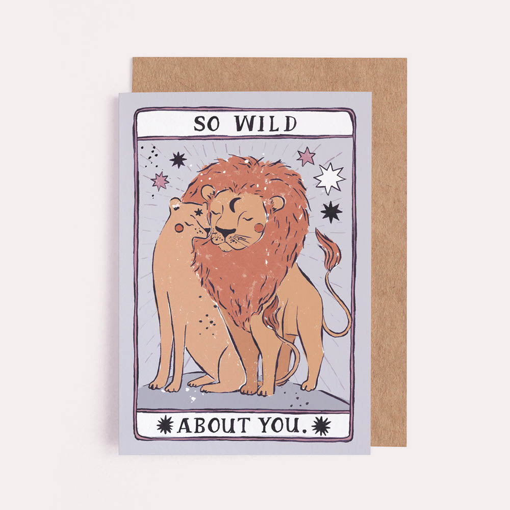 So Wild About You Card