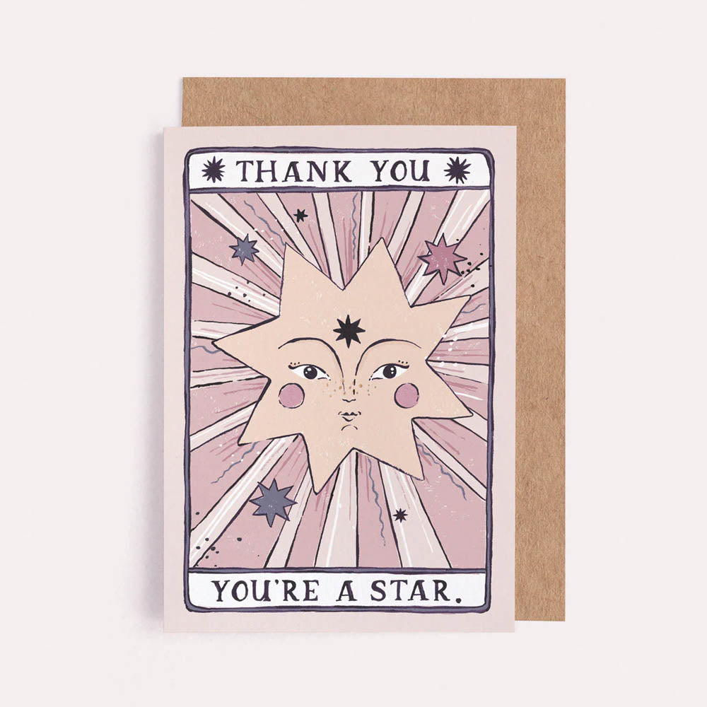 You're a Star Thank You Card