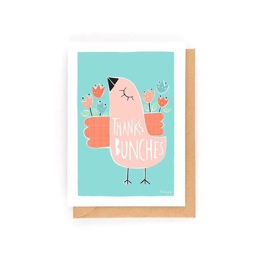 Thanks Bunches Mini Card