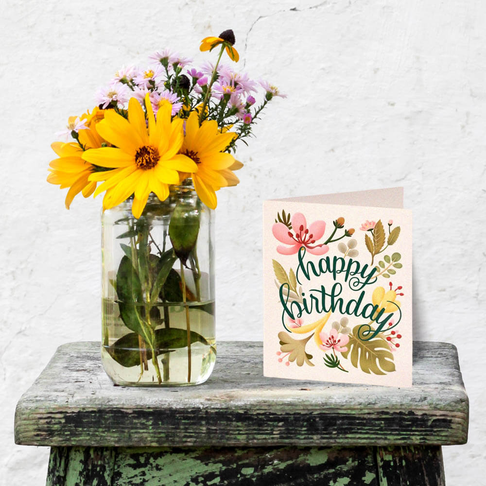 Birthday greeting cards