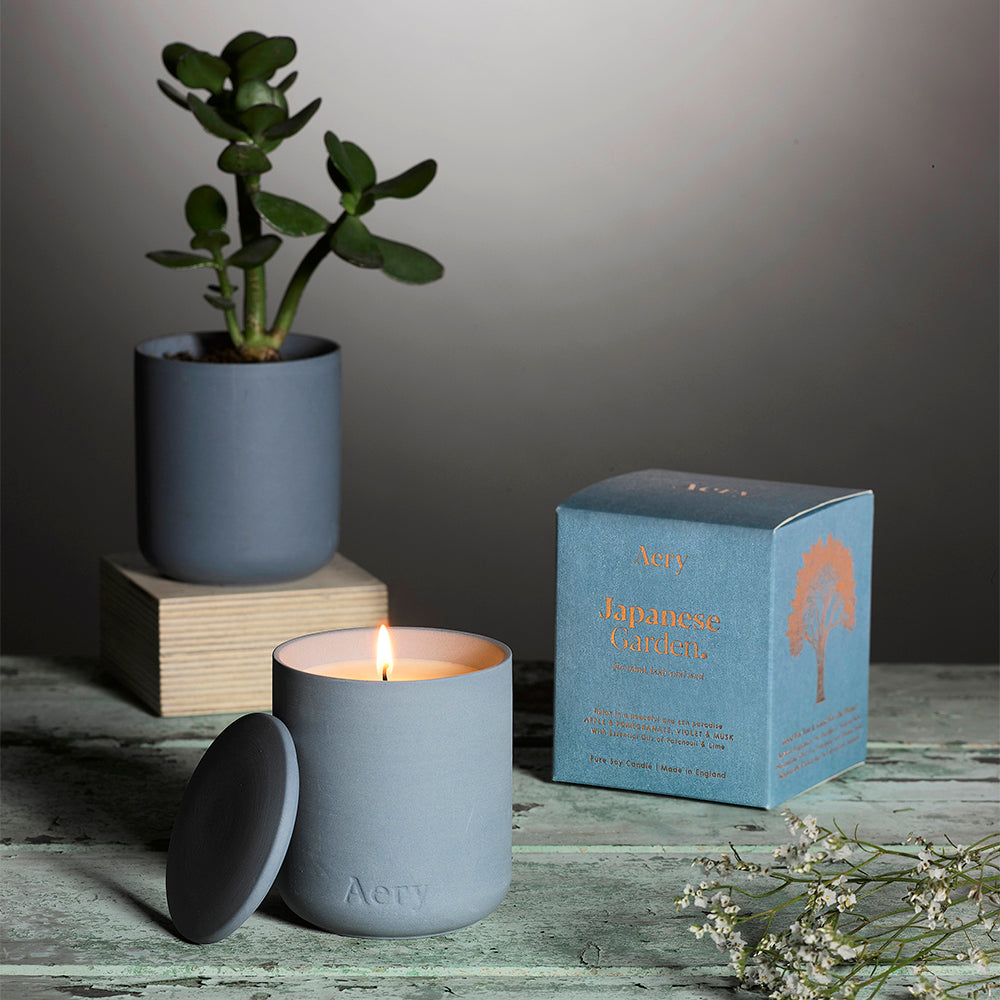 Aery Japanese Garden Scented Candle | Aery Living | Candles