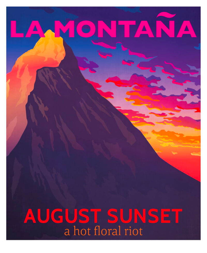 August Sunset Candle | La Montaña | Candles