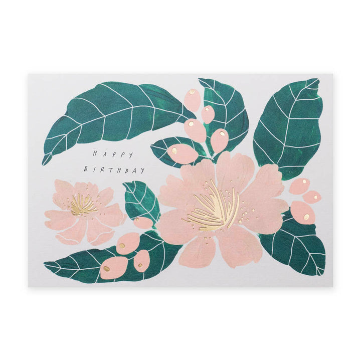 Happy Birthday Peony Card