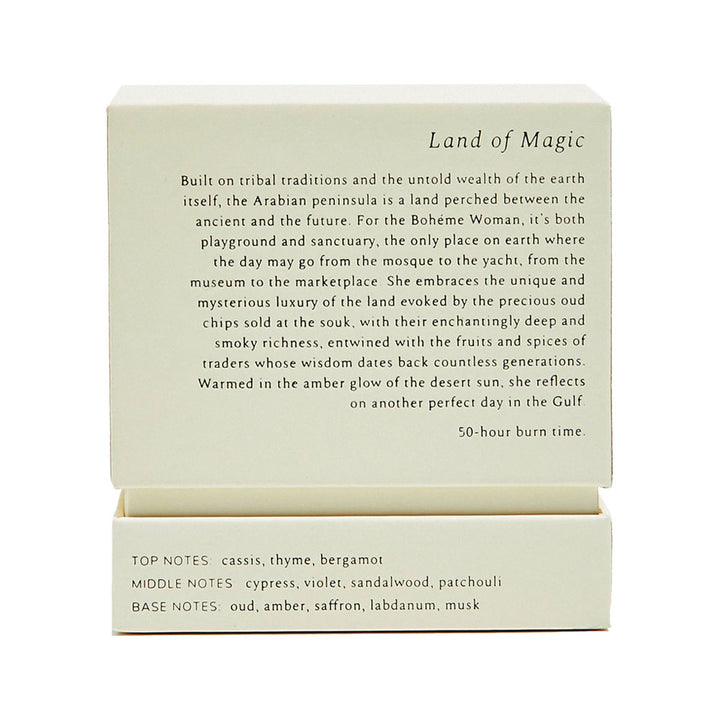 Boheme Arabia Candle | Boheme Fragrances | Candles
