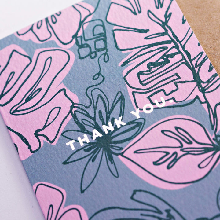 Botanic Thank You Card | The Completist | Thank You