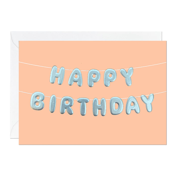 Happy Birthday Balloon Card | Ricicle Cards | Birthday