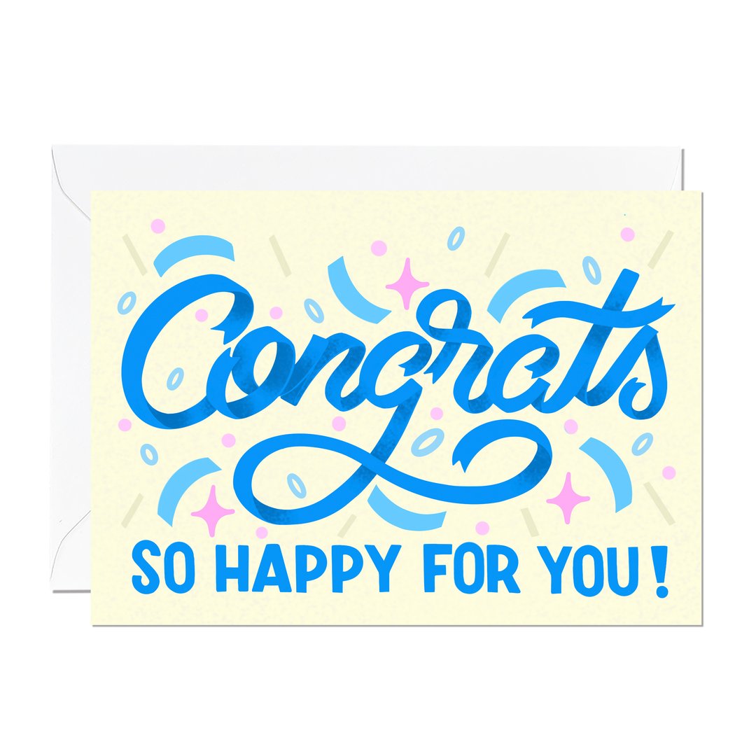 Congratulations Card | Ricicle Cards | Congratulations