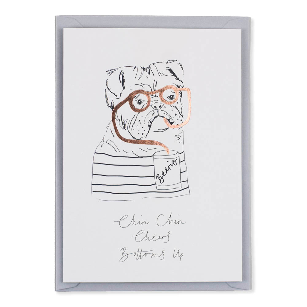 Chin Chin Cheers Card | Katie Housley | Birthday