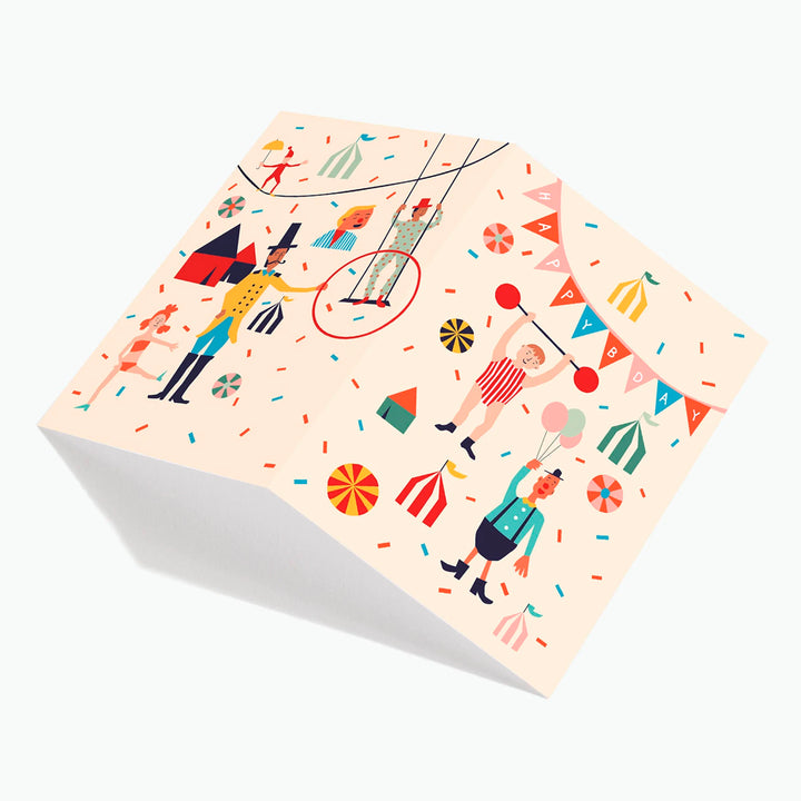 Circus Birthday Card | Poketo | Birthday