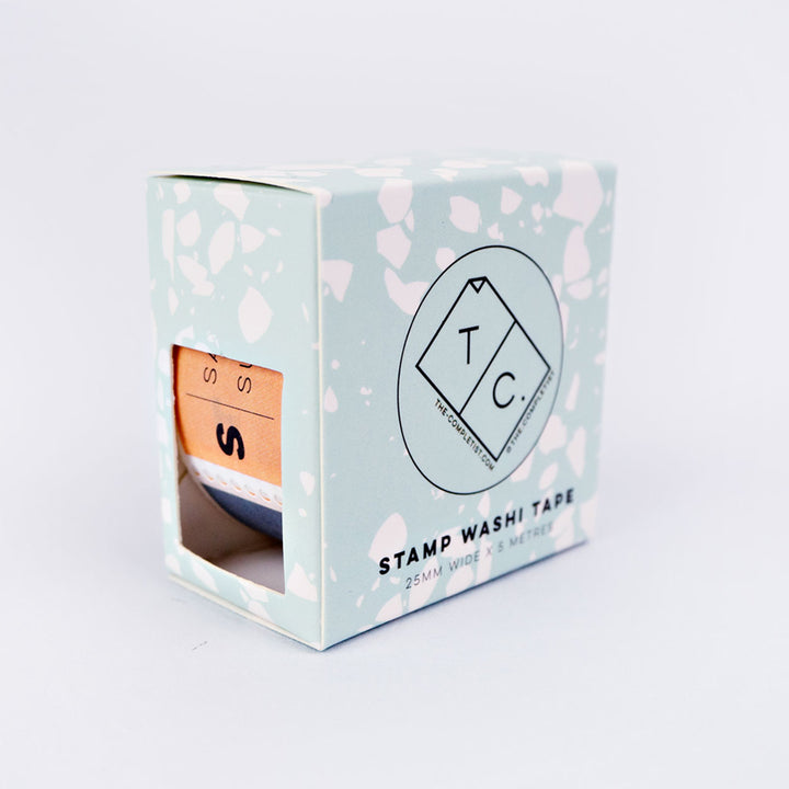 Days of the Week Stamp Washi Tape | The Completist | Washi Tape