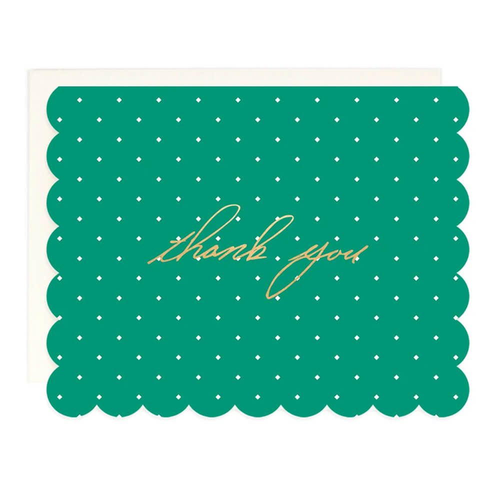 Thank You Diamond Dot Card | Amy Heitman | Thank You
