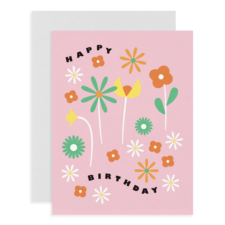 Happy Birthday Fleurs Card | My Darlin' | Birthday