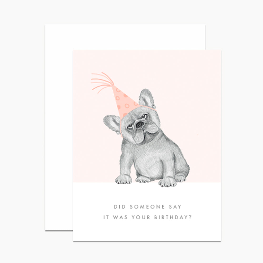 Frenchie Birthday Card | Dear Hancock | Birthday