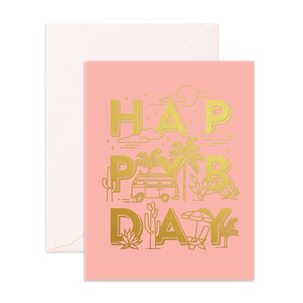 Happy BDay Birthday Card | Fox & Fallow | Birthday