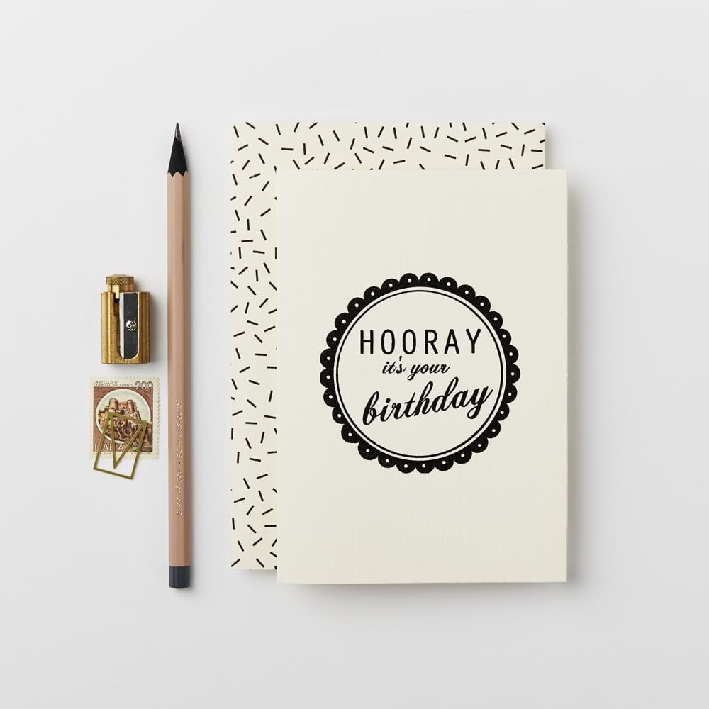Hooray Birthday Card | Katie Leamon | Birthday