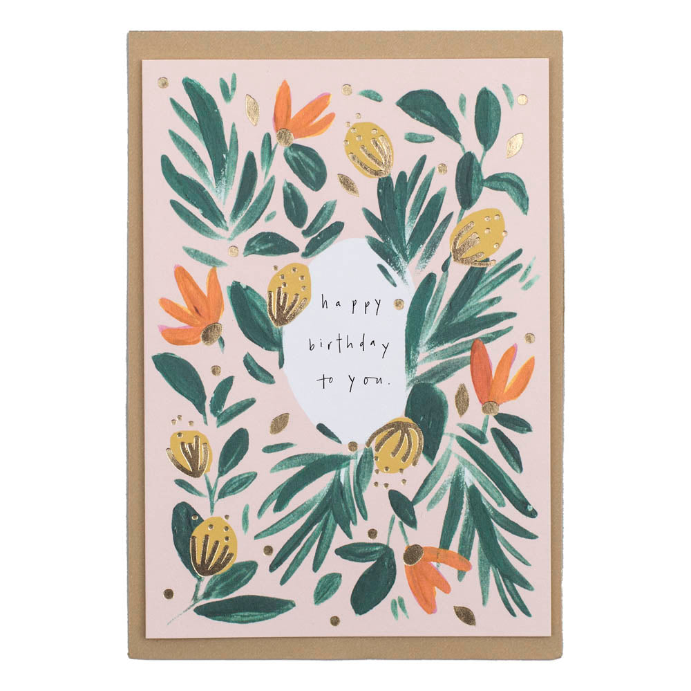 Happy Birthday To You Card