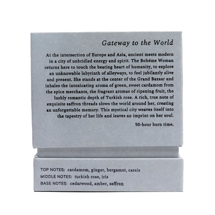 Boheme Istanbul Candle | Boheme Fragrances | Candles