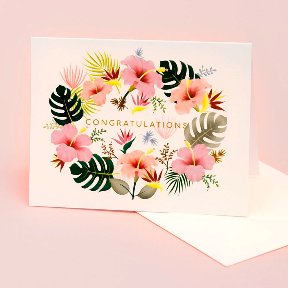 Lei Congratulations Card | Clap Clap | Congratulations