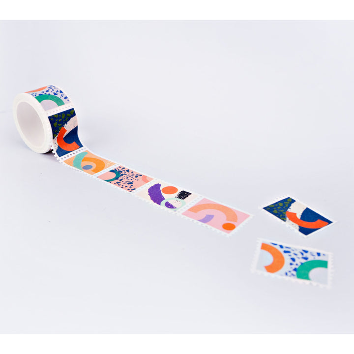 Memphis Brush Stamp Washi Tape | The Completist | Washi Tape