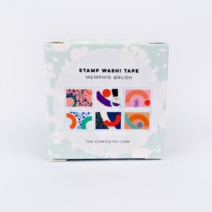Memphis Brush Stamp Washi Tape | The Completist | Washi Tape