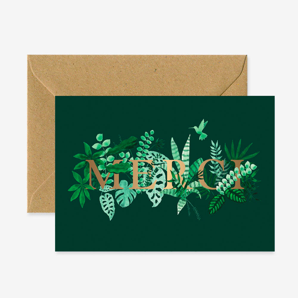Merci Letters Card | All the Ways to Say | Thank You