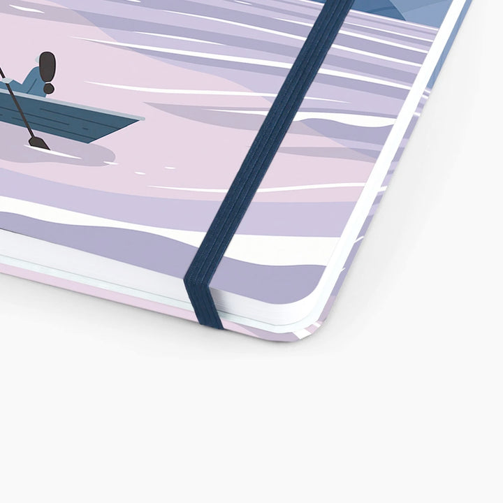 Moon Lake Wirebound Notebook with lined pages | Mossery | Lined Notebooks