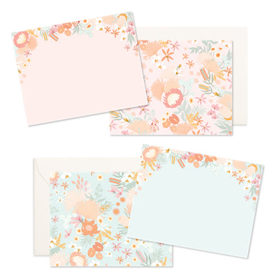 Desert Garden Flat Note Cards | Fox & Fallow | Flat Note Sets