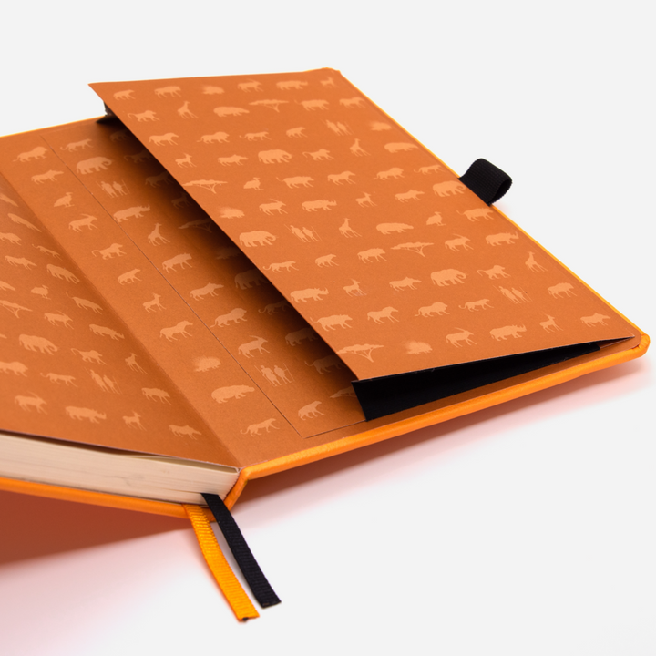 Dingbats* Earth Tangerine Serengeti Journal | Dingbats* | Dotted Notebooks