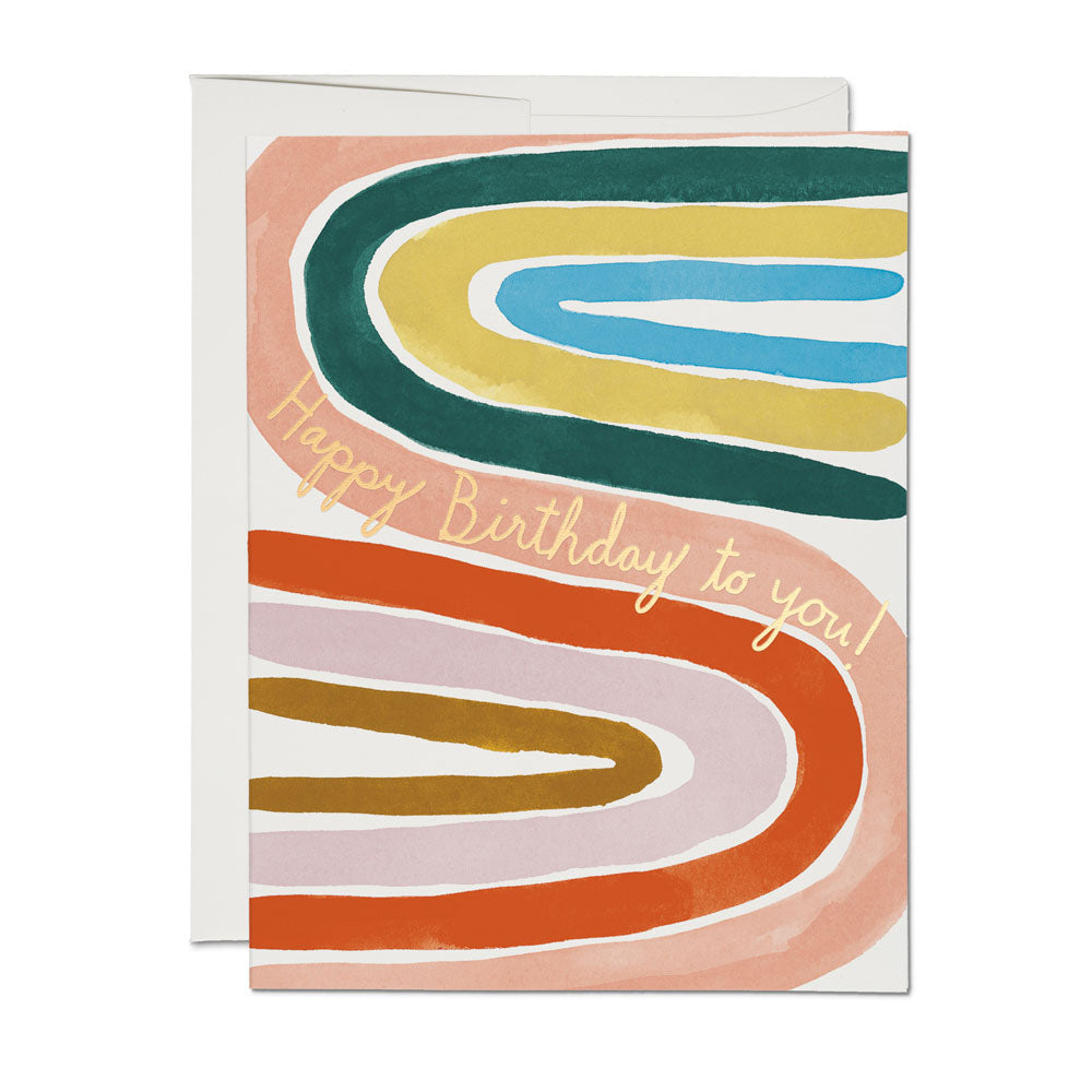 Perfect Rainbow Birthday Card | Red Cap Cards | Birthday