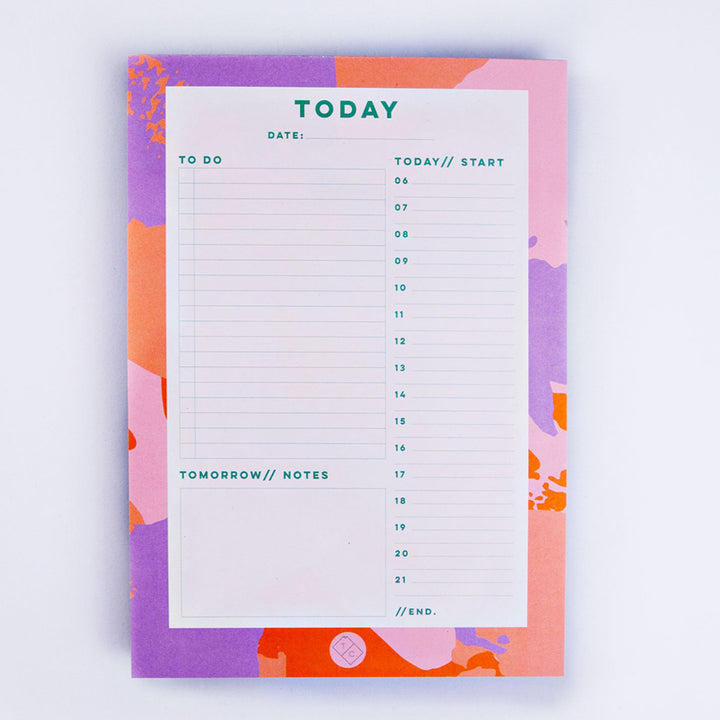 Palette Knife Daily Planner Pad | The Completist | Notepads